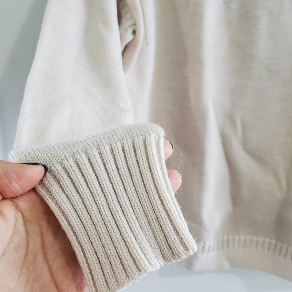 Ivory crewneck knit sweater - Uniqlo U - Picture 5 of 8